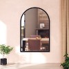 Merrick Lane Arched Metal Framed Wall Mirror for Entryways, Dining Rooms, and Living Rooms - 4 of 4