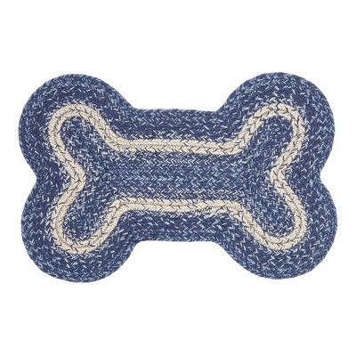 Blue Indoor Outdoor Medium Bone Rug 15x23 VHC Brands