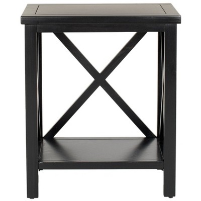 Candace End Table Black - Safavieh