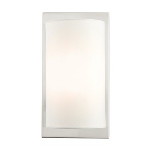 Livex Lighting Meridian 1 - Light Wall Light in  Brushed Nickel - 1 of 4