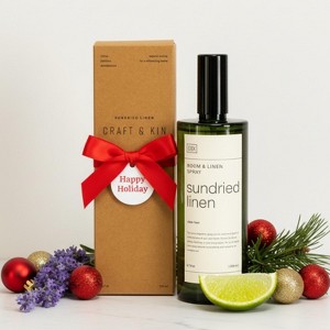 Craft & Kin Room Spray With Green Spray Nozzle Bottle - 1 of 4