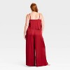Women's Luxury Collection Satin Tank Top and Pants Pajama Set - Auden™ - 2 of 3