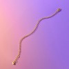 Pure Collection by Ross-Simons Italian 2.5mm 18kt Gold Vermeil Rolo-Link Bracelet - 3 of 4