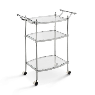 Lavoie Cart Chrome Red - Powell Company