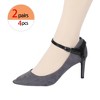 Allegra K Women's Detachable Adjustable Shoe Straps Belts Bands for Holding Loose High Heels - 4 of 4