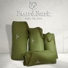 Bear & Bark Top Load Duffle Bag - Green 48x30" -177L - Extra Large Canvas Military and Army Cargo Style Carryall Duffel for Men and Woman - 4 of 4
