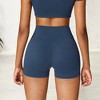 Anna-Kaci Active Women's High Waist Athletic Shorts Compression Fit with Seamless Design - 3 of 4