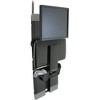 Ergotron 60-609-195 StyleView Vertical Lift for Patient Room (black) - 2 of 2