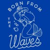 Men's The Little Mermaid Ariel Born From the Waves T-Shirt - 2 of 4
