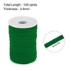 Unique Bargains Flat Elastic Band for Sewing Braided Stretch Strap Cord Roll for Wig Crafts DIY - 2 of 3