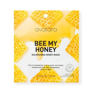 Avatara Nourishing Honey Face Mask - Bee My Honey - 0.71oz - 1 of 4
