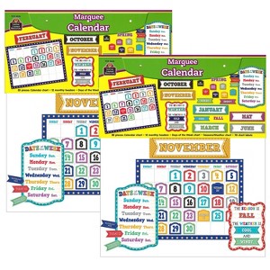 Teacher Created Resources Marquee Calendar Bulletin Board Set 2 Sets (TCR5636-2) - 1 of 2