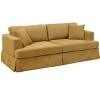 TiramisuBest 79" Wide Corduroy Comfort Sofa - 2 of 4