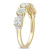 EVERLY JEWELRY | Multiple-color option in Silver Eternity Ring with Multiple color gemstone Options. - 2 of 4
