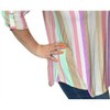 Women's Pastel Stripe Gabby Tunic Top - honeyme - 2 of 3