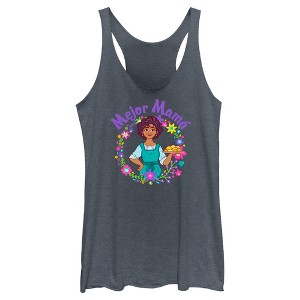 Women's Encanto Julieta Mejor Mama Circle Racerback Tank Top - 1 of 4