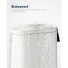 2.6 Gallon/10 Liter Slim Trash Can, Stainless Steel Garbage Bin with Removable Inner Bucket - 4 of 4
