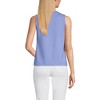 Lands' End Women's Crew Neck Jersey Shell Tank - 2 of 3