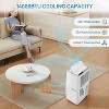 Acekool 14000 BTU Portable Air Conditioner, 3-in-1 Quiet AC with Dehumidifier & Fan, Remote, Timer, Cools Up to 750 Sq.Ft, Easy Install, Mobility - 3 of 4