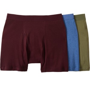 KingSize Cotton Mid-Length Briefs 3-Pack - 1 of 4