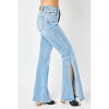 Women's Peek-a-boo Hem Slit Flare Jean - Judy Blue - 2 of 4