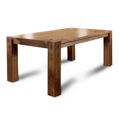 target wood dining table