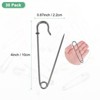 Unique Bargains Durable Sewing Upholstery Spring Lock Blanket Bulk Large Safety Pins 30 Pcs - 3 of 4