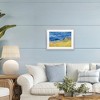 Stupell Industries Land Meets Sky Expressionist Framed Print Under Glass - 3 of 4