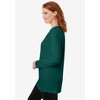 Woman Within Perfect Long-Sleeve Crewneck Tunic - 4 of 4