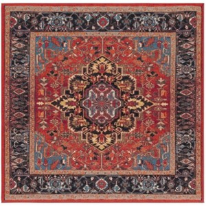 Journey JNY107 Power Loomed Machine Washable Slip Resistant Rugs - Safavieh - 1 of 4
