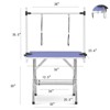 VisioGear 36" Folding Dog Pet Grooming Table with Adjustable Arm and Clamps, Pet Dog Cat Grooming Table, Blue, 36"*23.6"*65.5" - 3 of 4