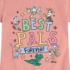 Girls' - Disney - Best Pals Forever Fitted Short Sleeve Graphic T-Shirt - 2 of 4