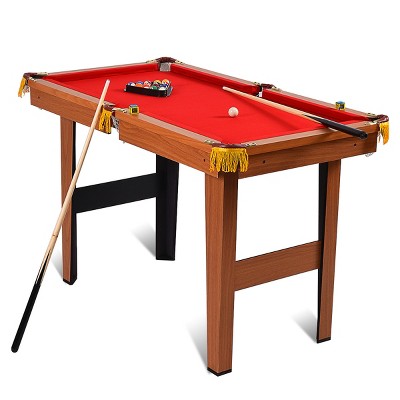 Mini Pool Table Top Games: 36-Inch Tabletop Billiards Table Set with 16  Pool Balls, 2 Cues, 1 Triangle Rack, 2 Chalks & 1 Table Brush, Portable  Pool