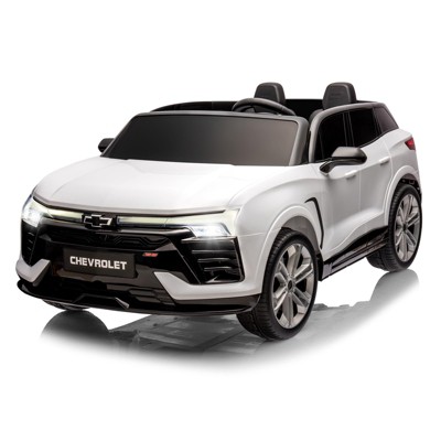 24v Dual Seat Chevrolet Blazer Electric Ride-on SUV for Kids, Officially Licensed Battery Car with Remote Control