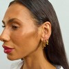 Lucy Quartermaine - Petal Hoops Medium in Gold Vermeil - 4 of 4