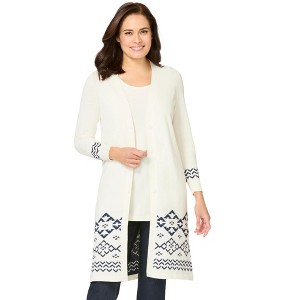 Woman Within Perfect Cotton Duster - 1 of 4