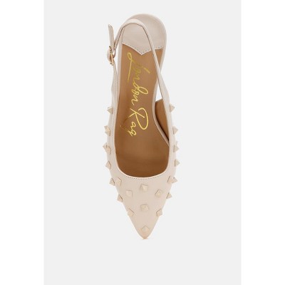 Hegron Stud Embellished Kitten Heels - image 4