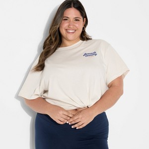 Women's Short Sleeve Crewneck Graphic T-Shirt - Wild Fable™ - 1 of 3