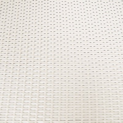 White Foldable Wicker Balcony Table with Metal Frame