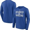 Mlb Los Angeles Dodgers Men's Long Sleeve T-shirt : Target