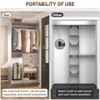 Aheaplus 40'' Freestanding Closet Organizer System with Hanging Rods, Drawers, Storage Shelves - 4 of 4