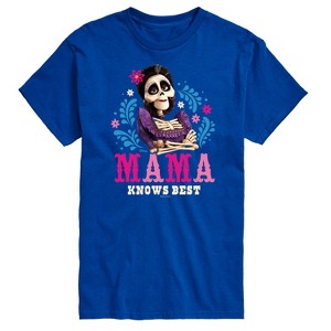 Men's Disney Imelda Mama Knows Best Short Sleeve Graphic T-Shirt - Royal Blue - 2X Big and Tall - 1 of 4
