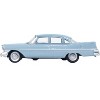1959 Plymouth Savoy Sedan Powder Blue 1/87 (HO) Scale Diecast Model Car by Oxford Diecast - 3 of 4