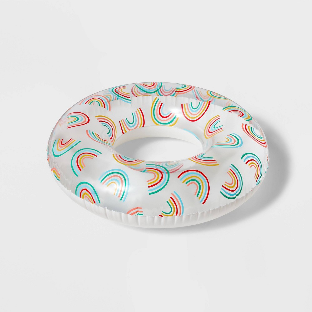 Kids' Rainbow Toss Pool Float Tube - Sun Squad™