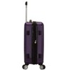 Rockland Star Trail Hardside Spinner Wheel Luggage Purple Carry-On 20-Inch - 4 of 4