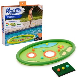 Swimways Hydro Golf, Pool Toys for Kids and Adults, Floating Swimming Pool Game with Golf Balls and Chipping Green, Outdoor Toys for Kids Aged 5 & Up - 1 of 4