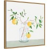 22" x 22" Sweet Lemonade by Isabelle Z Framed Canvas Wall Art Print - Amanti Art: Modern Decor, Polystyrene Frame - 2 of 4