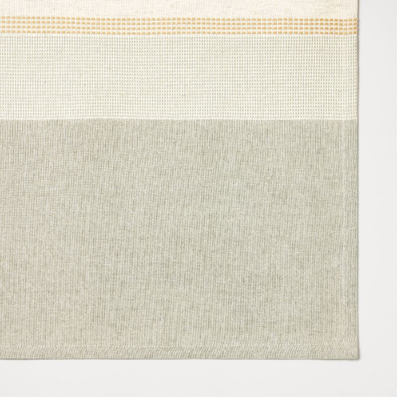 60&#34;x84&#34; Textured Striped Tablecloth Green - Threshold&#8482; designed with Studio McGee, 4 of 5