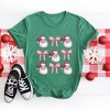 Simply Sage Market Women's Coquette Santa Chart Short Sleeve Graphic Tee - 3 of 4
