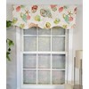 RLF Home Bay Beach Provance 3" Rod Pocket Lining Luxurious and Elegant Window Treatment Valance 50" x 15" Multi - 2 of 4